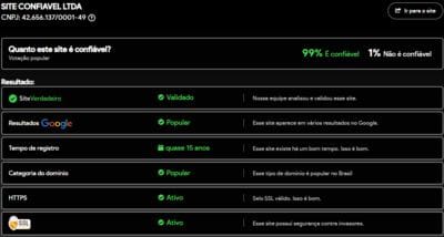 Site verificado e verdadeiro:z55com